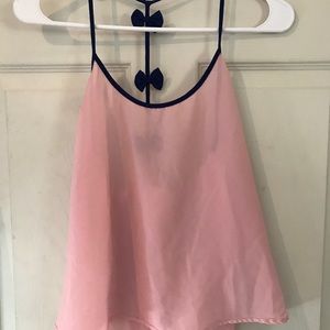 Tank top with bows